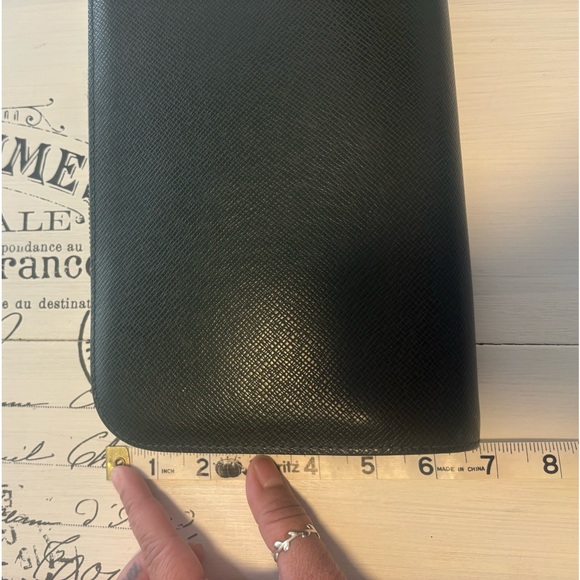 Louis Vuitton Taiga Leather Orsay Clutch Forest Green - Picture 12 of 14